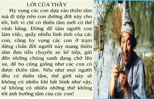 Lời Của Thầy 3