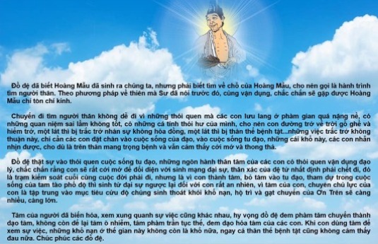 Lời Từ Bi Của Thầy 1