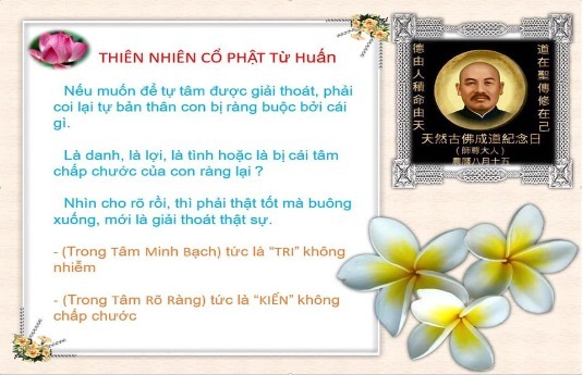 Thiên Nhiên Cổ Phật Từ Huấn
